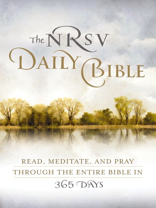 Title details for NRSV, the Daily Bible by Catholic Bible Press - Wait list